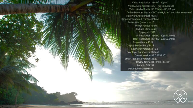 Rocktek G2 Youtube quality