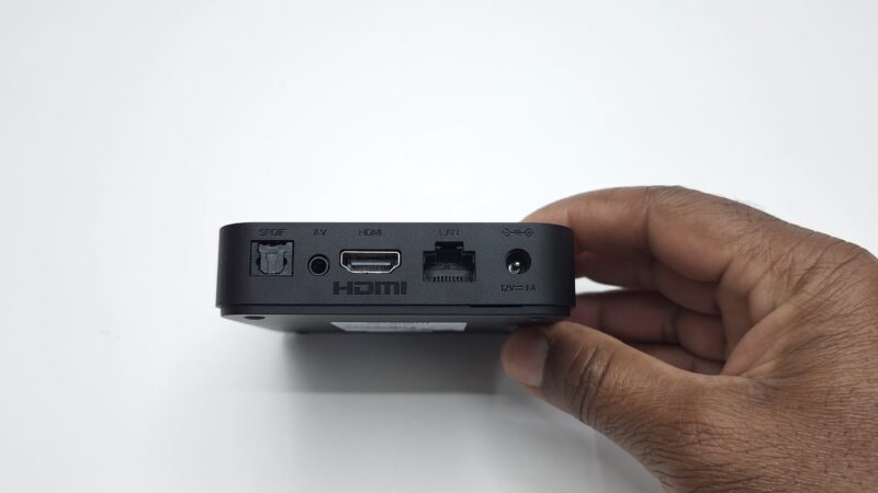 Skyworth LEAP S4 rear IO ports Skyworth LEAP-S4 rear IO ports