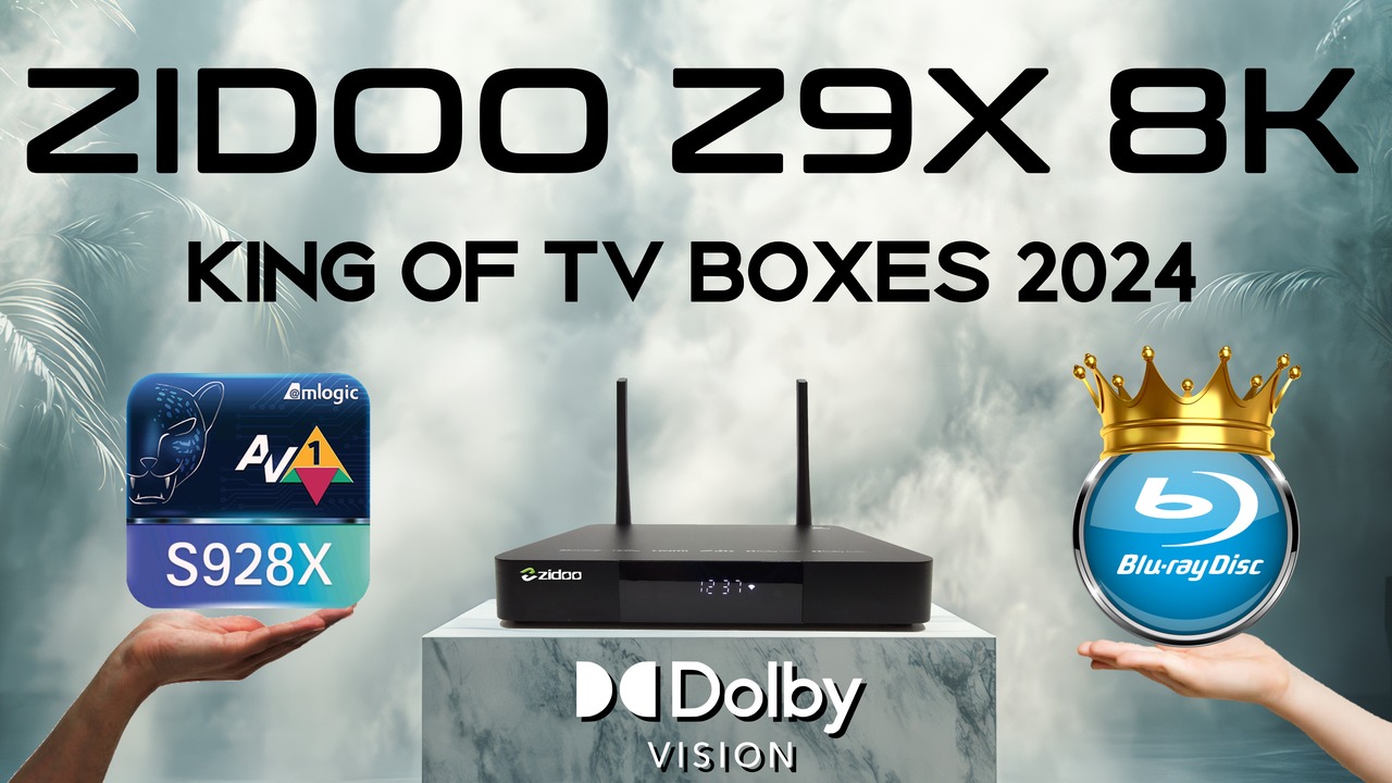 Zidoo Z9X 8K Android TV Box Media Player