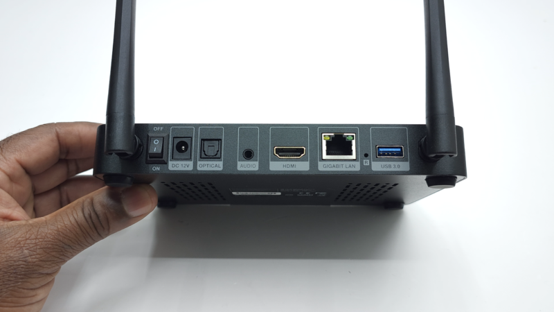 Zidoo Z9X 8K rare IO ports