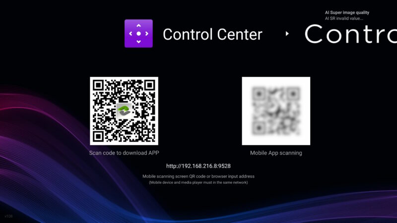 Zidoo Z9X 8K remote control codes