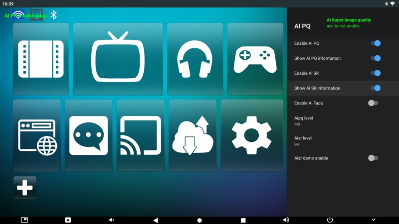 MINIX U8K ULTRA AI video upscaling