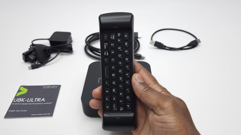 MINIX U8K ULTRA Bluetooth remote keyboard