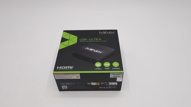 MINIX U8K ULTRA packaging