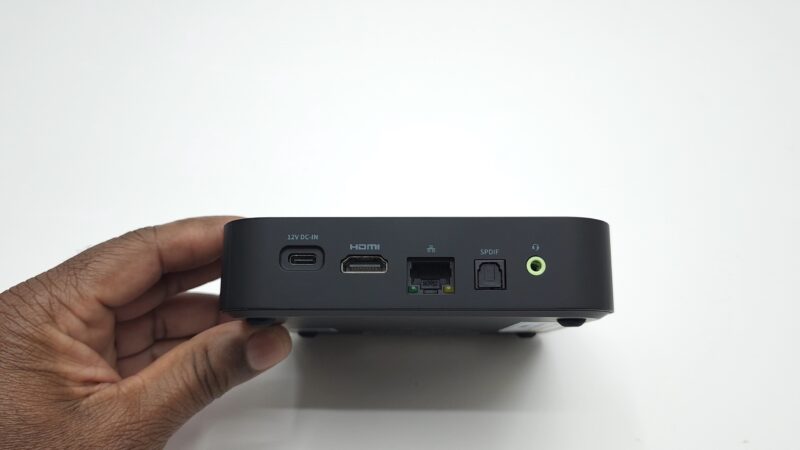 MINIX U8K ULTRA rear IO ports