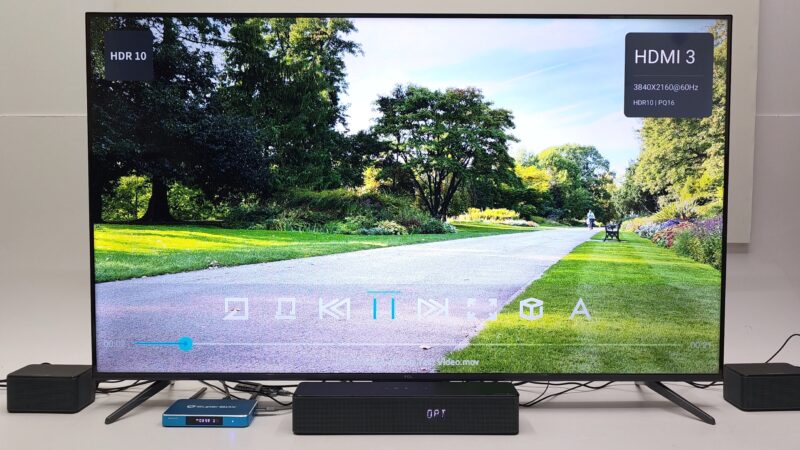 Superbox S6 Max 4K HDR10 display Superbox S6 Max 4K HDR10 display