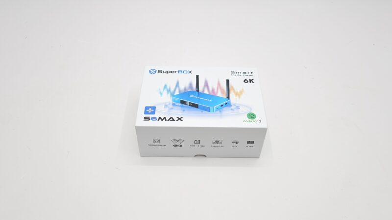Superbox S6 Max package Superbox S6 Max package
