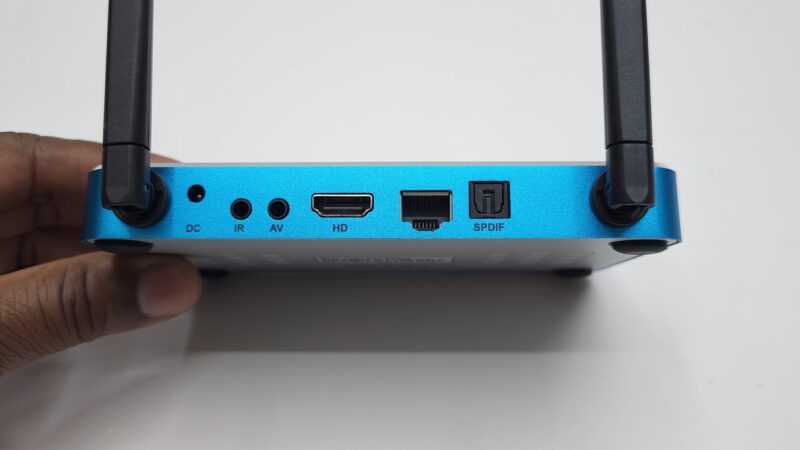 Superbox S6 Max rear IO ports Superbox S6 Max rear IO ports