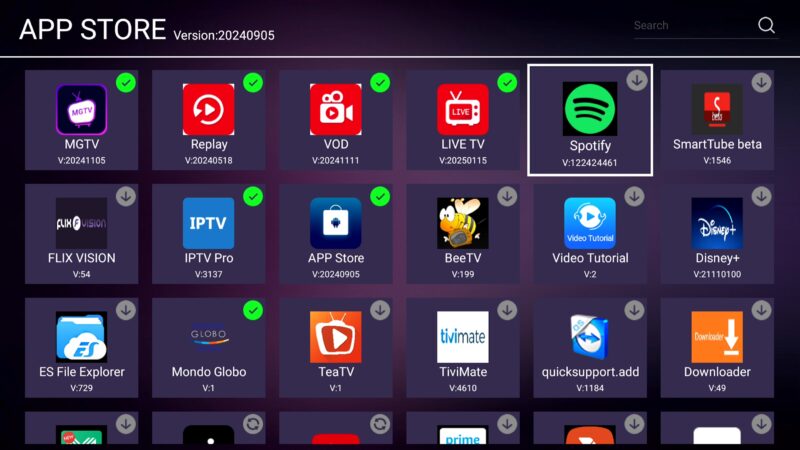 Magabox Elite X2 streaming apps