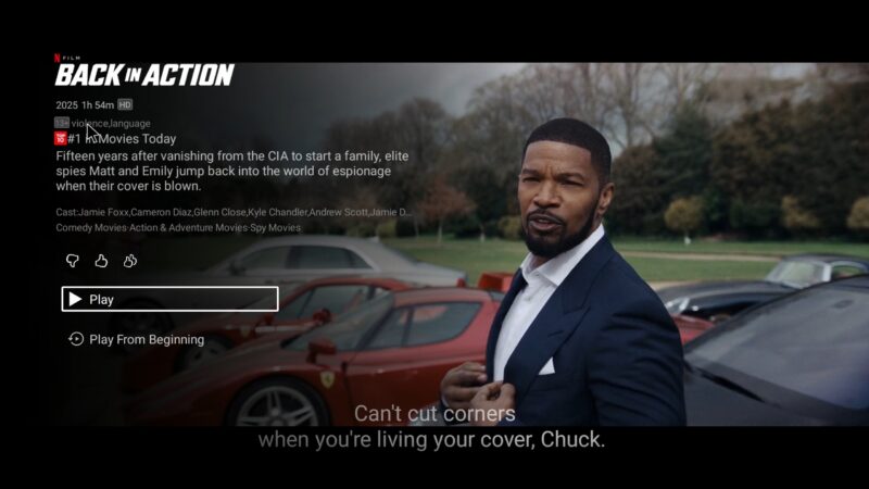 vSeeBox V3 Plus Netflix HD version included