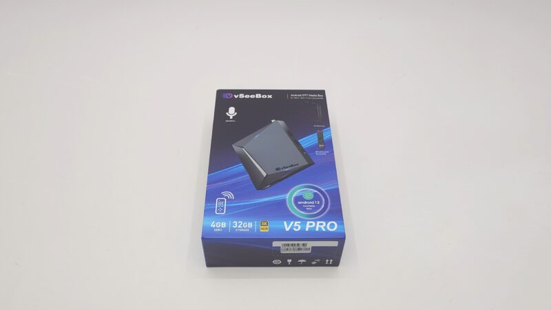 vSeeBox V5 Pro box packaging vSeeBox V5 Pro box packaging