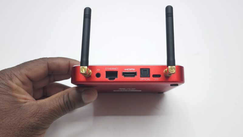 BuzzTV X5 Super Sport IO ports BuzzTV X5 Super Sport IO ports