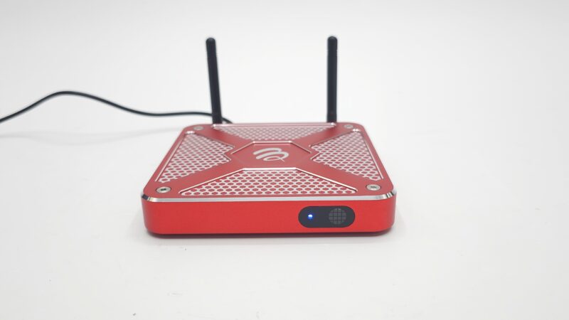 BuzzTV X5 Super Sport front display BuzzTV X5 Super Sport front display