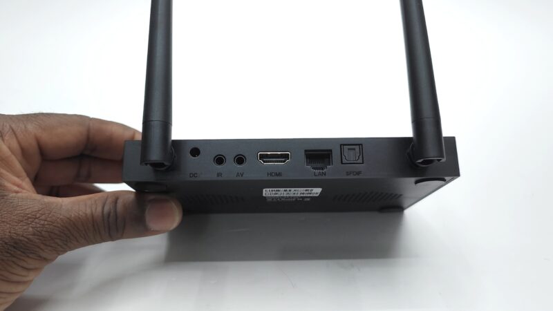 Monsterbox X2 Pro IO ports