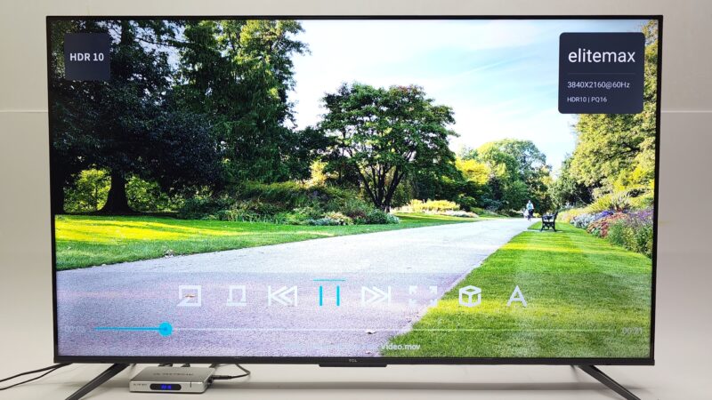 Octastream elite max 4K HDR10 display