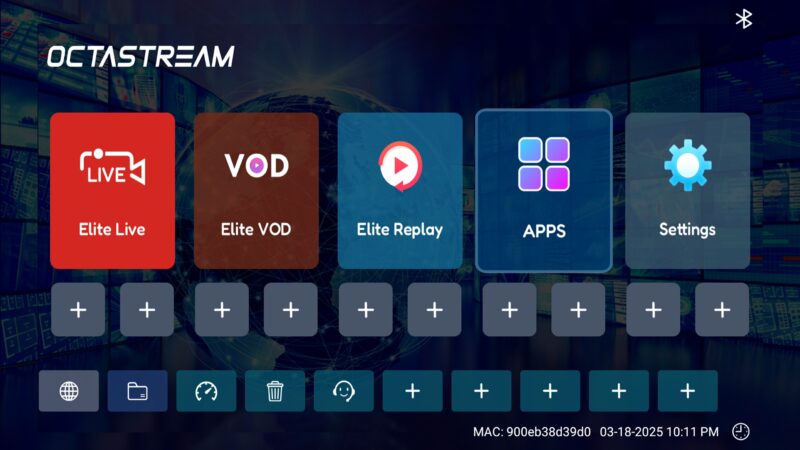 Octastream elite max launcher
