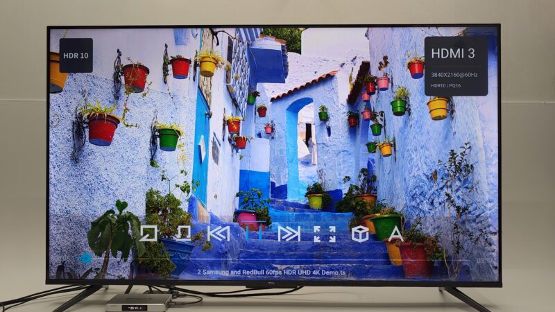 StreamX X2 MAX HDR10 display