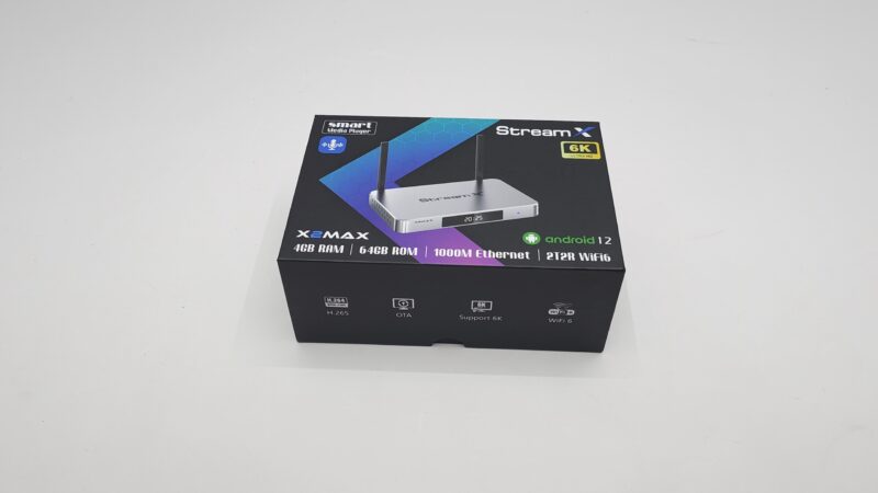 StreamX X2 MAX package
