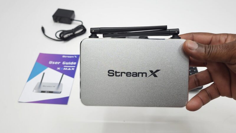 StreamX X2 MAX top view