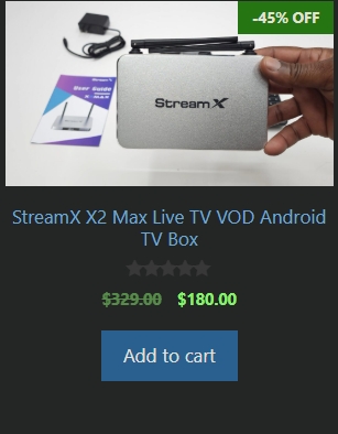 StreamX X2 MAX