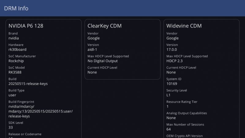 BuzzTV Powerststrion 6 DRM info