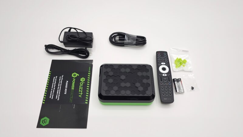 BuzzTV Powerststrion 6 in the box