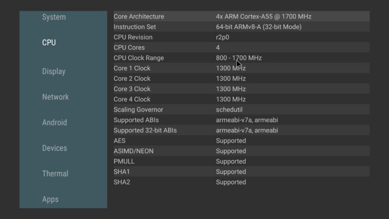 Rocktek GX1 CPU info