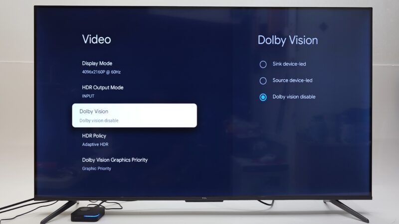 Rocktek GX1 Dolby Vision feature
