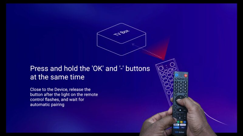 We2USAT K3 Pro Bluetooth remote pairing