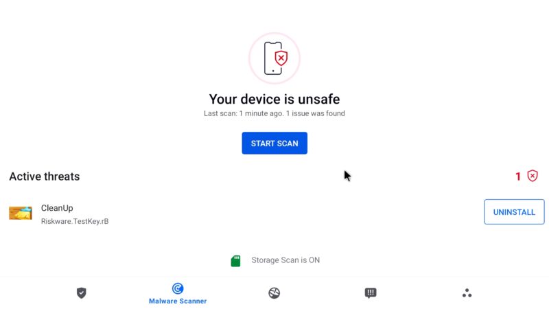 We2USAT K3 Pro malware scan