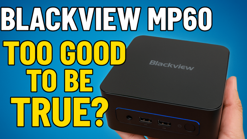 Blackview MP60 Mini PC Review