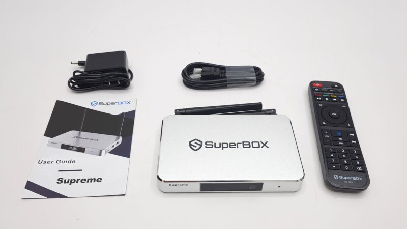 Superbox Supreme in the box
