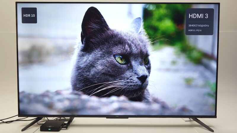 Ugoos AM9 4K HDR 10 video playback