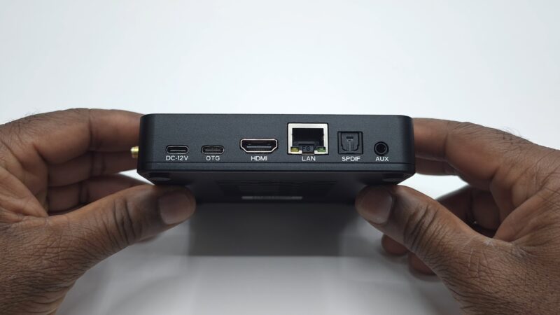 Ugoos AM9 IO ports