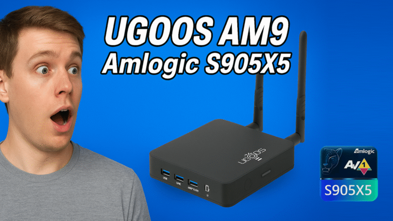 Ugoos AM9 Amlogic S905X5 TV Box Review