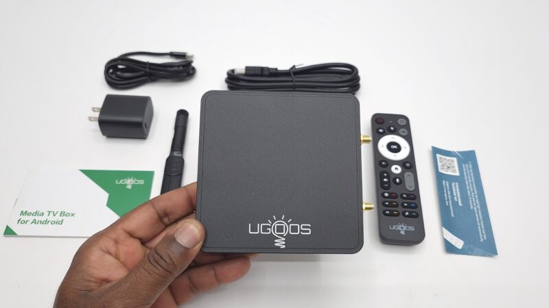 Ugoos AM9 Top view