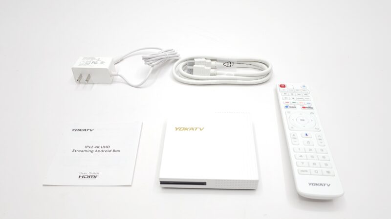 YOKATV IPX2 in the box