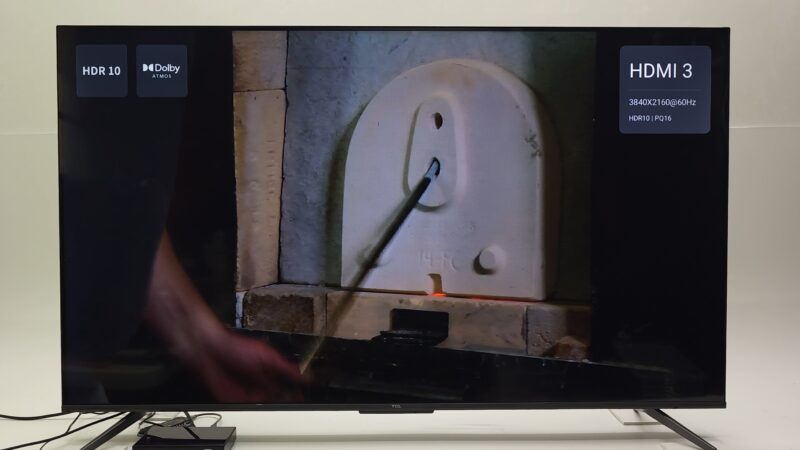 vSeeBox V6 Plus HDR display vSeeBox V6 Plus HDR display