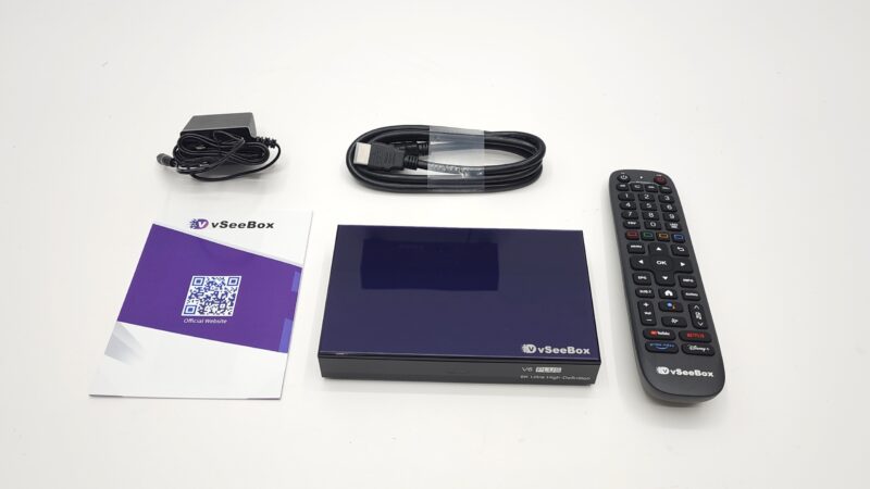vSeeBox V6 Plus in the box vSeeBox V6 Plus in the box