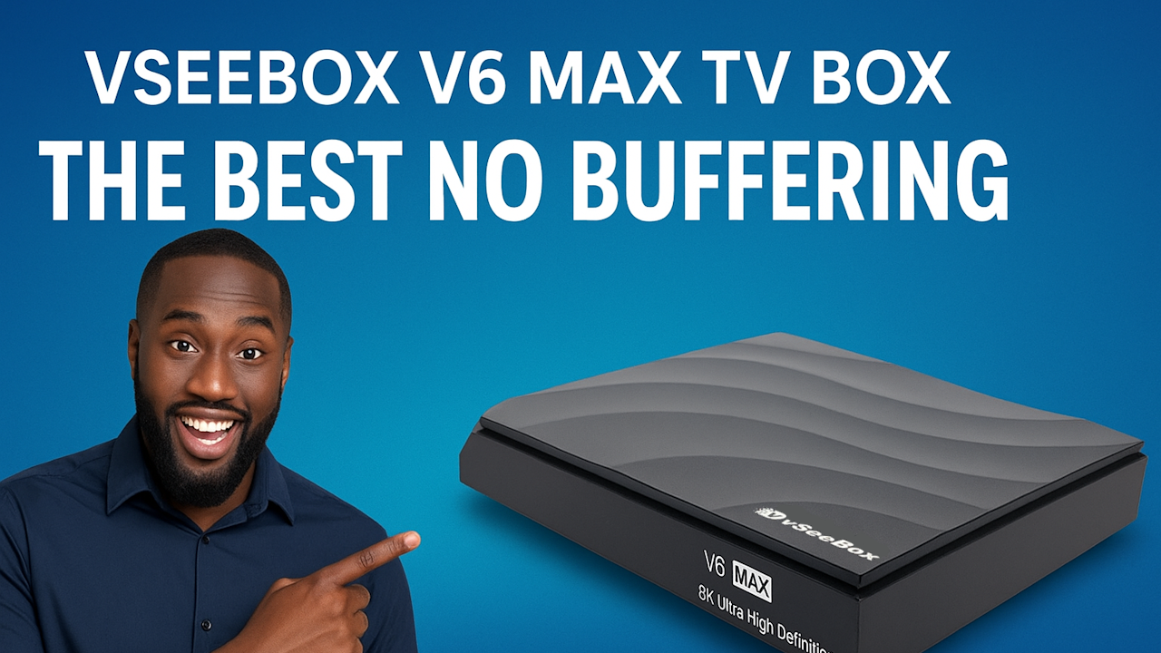 VSeeBox V6 Max TV Box Promo
