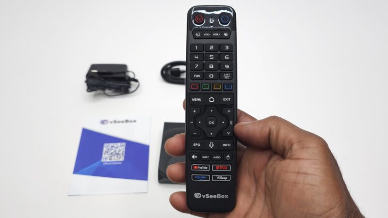 vSeeBox V6 Max Bluetooth Remote