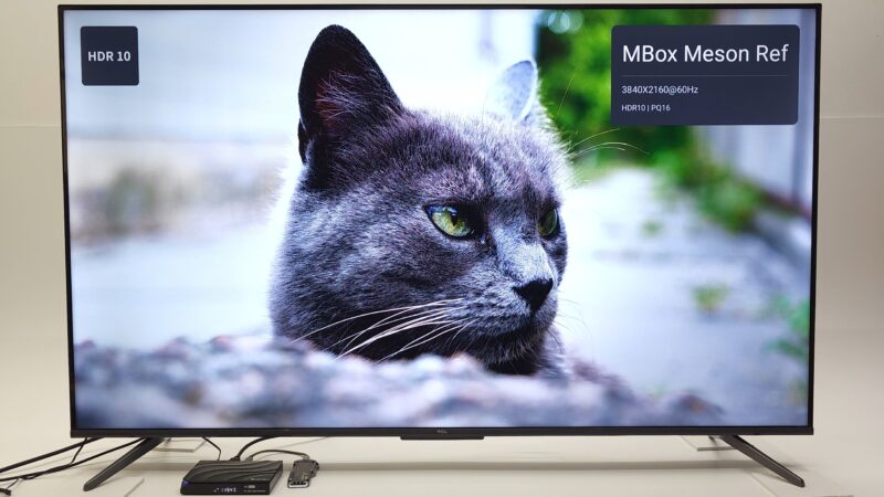 vSeeBox V6 Max HDR10 Display