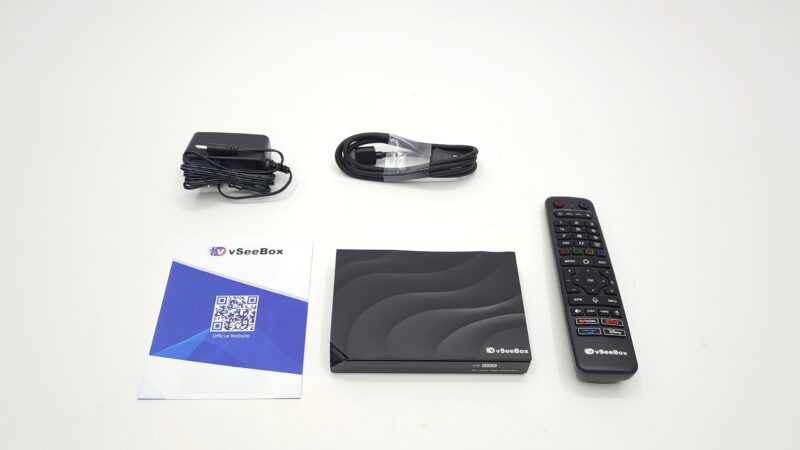 vSeeBox V6 Max In the box