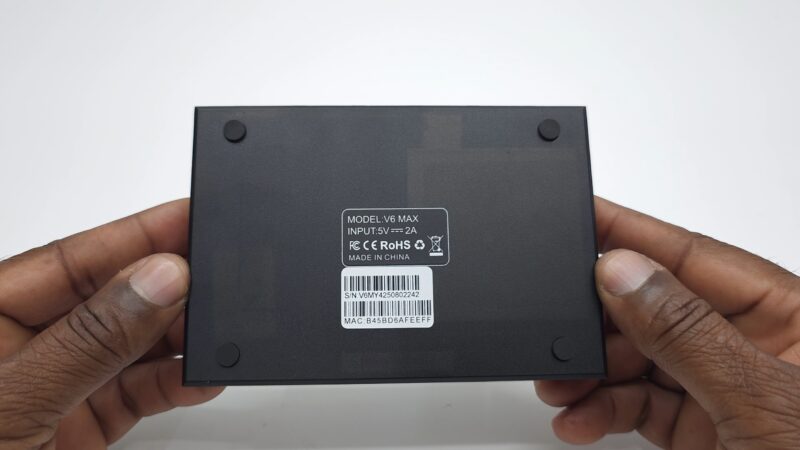 vSeeBox V6 Maxbottom panel