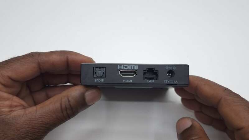 Ugoos S4K IO ports Ugoos S4K IO ports