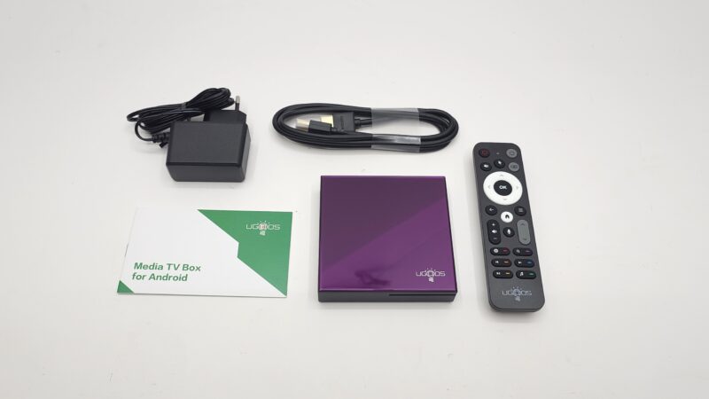 Ugoos S4K in the box Ugoos S4K in the box