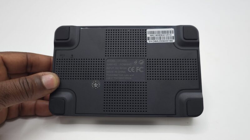 DiGiBox D6 Max bottom panel