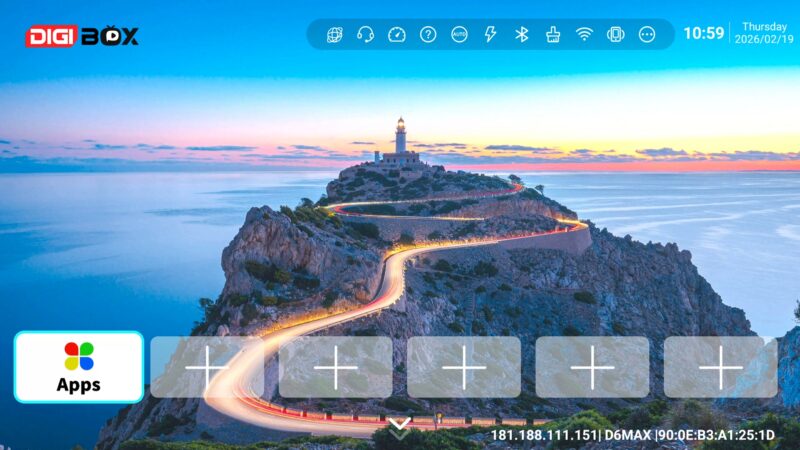DiGiBox D6 Max launcher