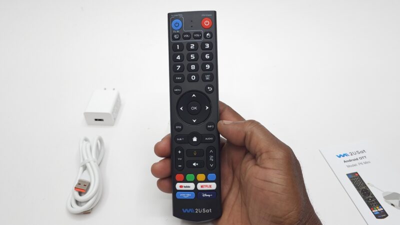 WE2USAT P6 Mini Bluetooth remote