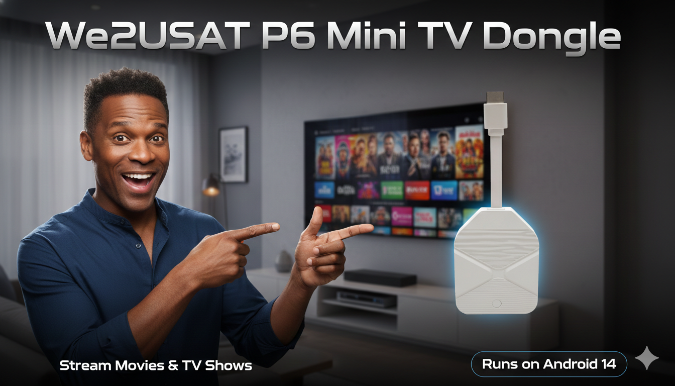 WE2USAT P6 Mini TV Dongle